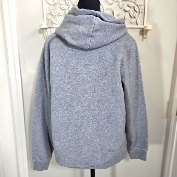 Puma Gray Hoodie with Black Logo Med - Picture 2 of 4